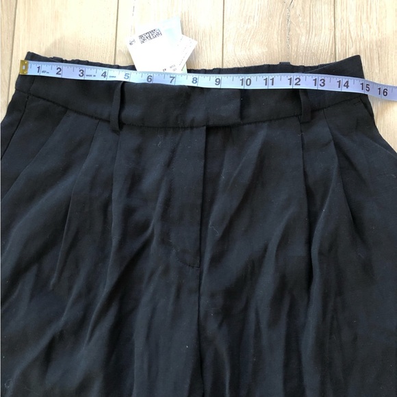 NWT H&M Conscious Viscose Blend Black Work Pants - Picture 2 of 9